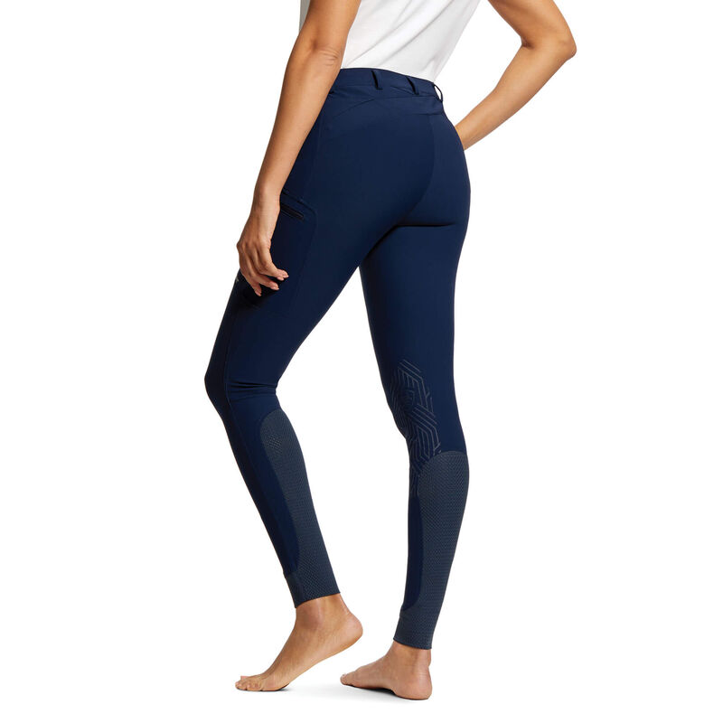 Ariat English: Triton Grip Knee Patch Breech Leggings Mujer - Azul Marino (KNQJE9625)